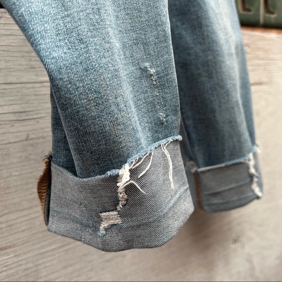 Dex distressed cuffed ankle jeans sz 27 - Picture 4 of 7